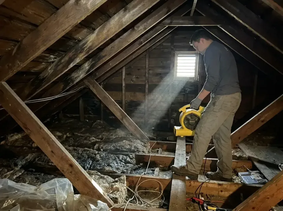 attic-water-damage-drying-proc-007 — frequently asked questions, Emergency Water Extraction & 24/7 Flood Response in Amityvi…